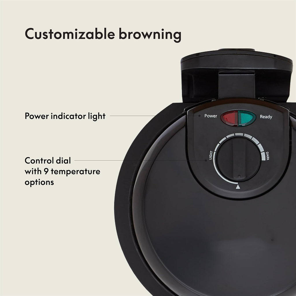 Classic Belgian Waffle Maker with Browning Control