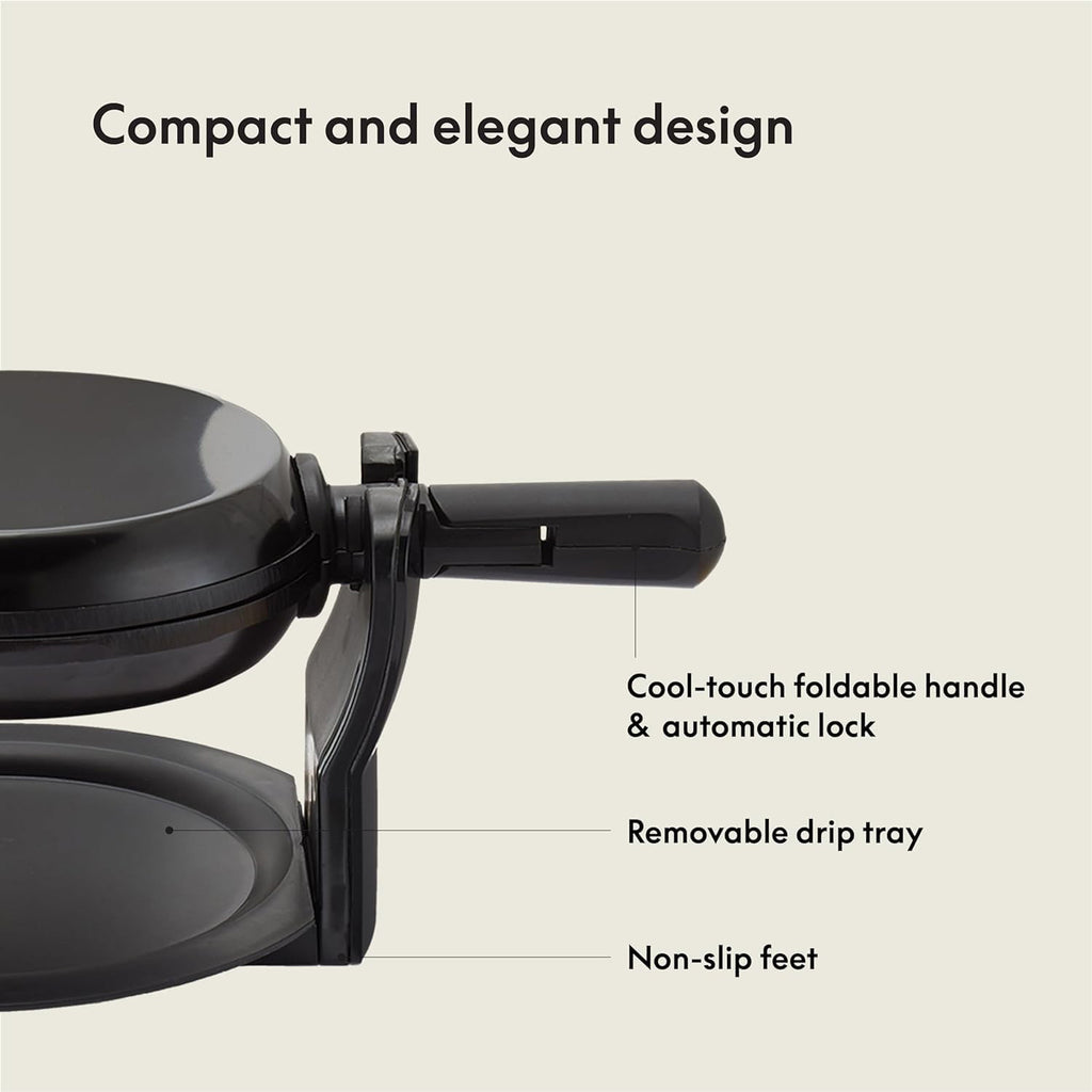 Classic Belgian Waffle Maker with Browning Control