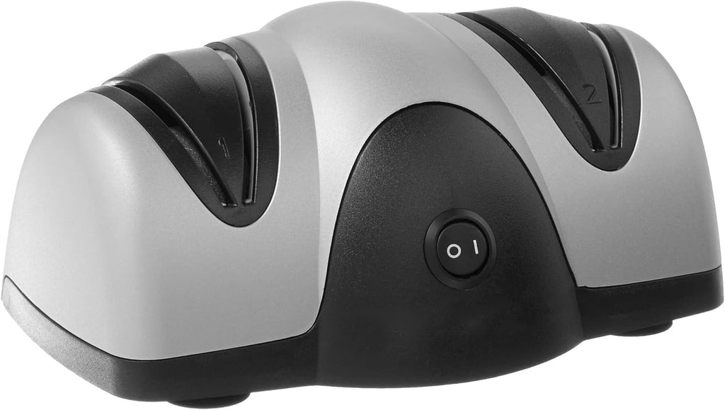 SilverBlack Two-Step Electric Blade Sharpener System